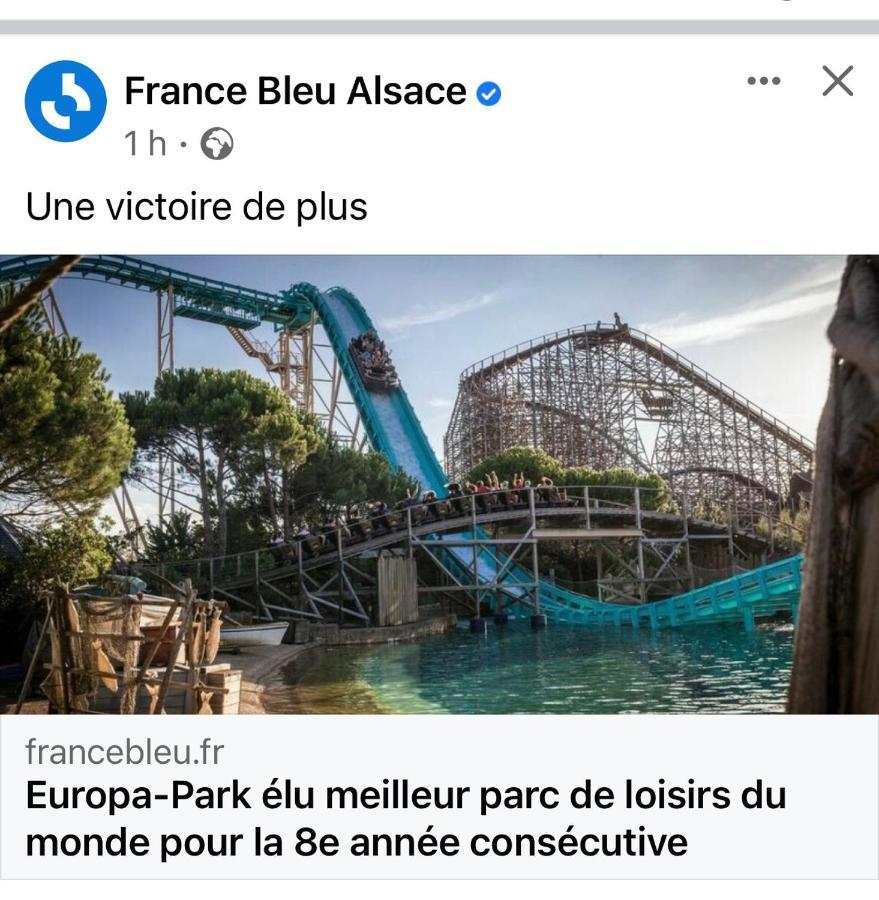 Location Mh Situee A 15 Mn D Europa Park Et Rulantika Apartman Boofzheim Kültér fotó