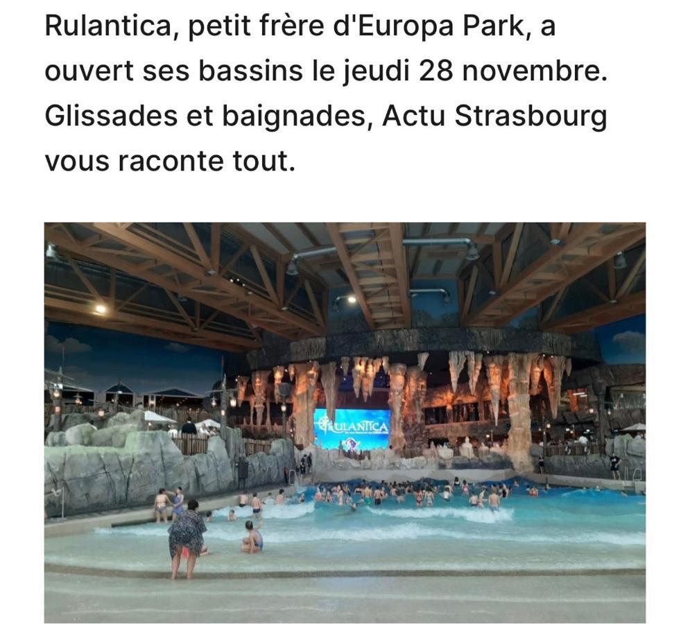 Location Mh Situee A 15 Mn D Europa Park Et Rulantika Apartman Boofzheim Kültér fotó
